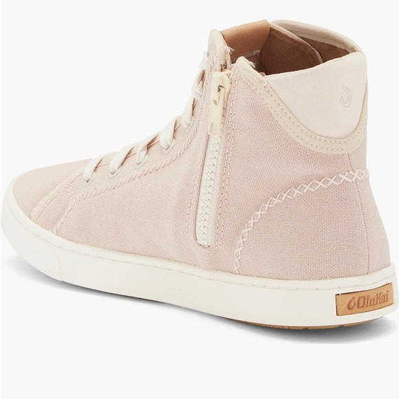 OluKai Pink Hightop Sneaker NIB - Picture 2 of 12